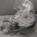 12 Cup Food Processor & Vegetable Chopper,French-Fry-Cutter, Stepless Speed,Digital Timer,Large Feed Chute,Ice Creshing,Chopping, Shredding, Slicing and Doughing,600W for Home Use,Black