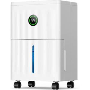 ZAFRO 25 Pint（max） 2500 Sq Ft Dehumidifier, Portable Dehumidifier with Drain Hose & Dry Clothes Mode, 38.7dB Ultra Quiet for Home, Large Room, Basement, Garage, Bathroom, Bedroom with Washable Filte