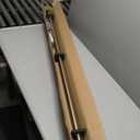 Long Curtain Rods for Windows 72 to 144", 1-Inch Antique Bronze Blackout Curtain Rods with Aluminum Brackets and End Cap Finials, Adjustable Drapery Rods for Sliding Glass Door/Bedroom/Kitchen Etc.
