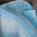 DUMOS Mattress Topper 3-Inch Gel Memory Foam Mattress Topper Twin XL, Soft Mattress Pads for Sleeper Sofa, RV, Camper, CertiPUR-US CertifiedBlue