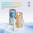 2 x Hitaoyou Translucent Matte Camera Kickstand Case for iPhone 13, Compatible with Magsafe, Shockproof Heavy Duty Protective Cover