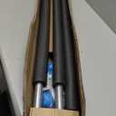 Trampoline Replacement Enclosure Poles With Clamp And Hardware Fits 10-16FT Straight Poles Trampoline (Can Be Assembled By Only One Adult)