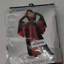 Women's Deluxe Hooded Robe Costume (Red), XL