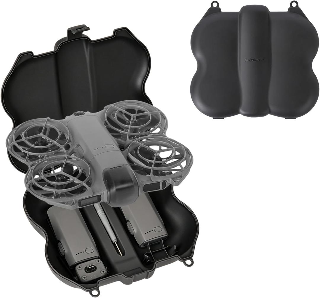 Protective Case for DJI Neo 2, Portable Travel Carrying Case Storage Case for DJI Neo 2 Batteries and Digital Transceiver Accessories