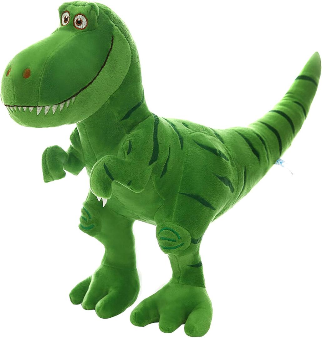 Wemi TIPINOICE Cute Dinosaur Stuffed Animal Toys Soft Dino Plush Doll T-Rex Tyrannosaurus Dinosaur Figure Green 21"