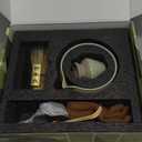 Artcome Matcha Tool Set Bowl with Pouring Spout, Whisk, Whisk Holder, Tea Scoop, Matcha Strainer, Tea Spoop, Tea Scoop Holder, Tea Cloth  Traditional & Refined (Coffee)