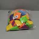 Lounsweer 72 Pcs Bulk Sports Wristbands - Sweatbands for Kids, Gifts, Party Favors, Athletics, and Fans (Colorful)