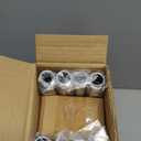 2 Pack Boho Wood Curtain Rods for Windows 48 to 84 inch,1" Adjustable Heavy Duty Window Curtain Rod with Imitation Wood Grain Finials,Rustic Decorative Drapery Rods Set 36-88'',Weathered Wood