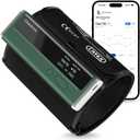 Checkme Blood Pressure Monitor for Home Use - Upper Arm Cuff, Bluetooth BP Machine, Accurate Readings in 30 sec, App Enabled for iOS & Android, Stores 50 BP Readings, Green