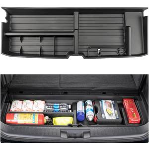 For 2020-2026 Toyota Highlander Trunk Hidden Storage Box, SUV Insert Cargo Rear Hatch Organizer, Extra Space fits Highlander Under Cargo Floor Storage Bins Accessories