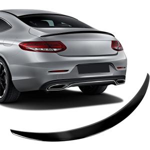 Rear Spoiler Wings for Mercedes Benz C Class W205 2015-2021 2-Door C63 C160 C180 C200 C250 C300 C400 C450 C43 AMG Trunk Spoiler Wing Trunk Tail Rear Trunk Lid,Glossy Black - AMG Style