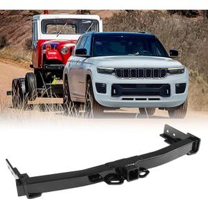 HEKA Class III Trailer Hitch 2-Inch Receiver Fit for 2021-2026 Jeep Grand Cherokee L 3-Row Tow RVing Motor Bike Boat Cargo