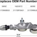 [Only for V6]Doiplent 39092 Belt Tensioner w/Pulley Assembly for 2005-10 Honda Odyssey, for 2006-11 Honda Pilot(06-08 FWD),for 2010 Honda Accord Crosstour,for 08-10 Honda Accord w/Damper on Tensioner