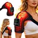 Red Light Therapy Shoulder Massager Heating Pad for Pain Relief