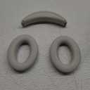 DAYJOY Silicone Earcup Cover Cases Accessories Compatible with Huawei Freebuds Studio Over Ear Headphones,Headband/Head Beam Cover with Zipper+Earcup Cover (Apricot)