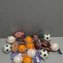 16 PCS Stress Balls Party Favor for Kids 8-12 Goodie Bag Stuffers Squeeze Toys Classroom Prizes for Kids Pinata Stuffers Boys Birthday End of Year Gifts Sport Party Foam Bouncy Balls Bulk Small Toys