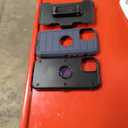 for iPhone 12 Case,iPhone 12 Pro Case with Belt Clip Holster,Built-in Screen Protector,Heavy Duty Shockproof Drop Protection Military Grade Rugged Durable Phone Cover with Kickstand (Deep Blue)