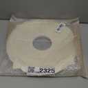 EIFHYT 2 Pack White Home Lighting Ceiling Medallions Molded Plastic, 13" OD x 3-1/2"ID x 3/4" P