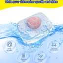 Dishwasher Cleaner - Dishwasher Cleaner and Deodorizer, Remove Limescale and Odor, 24 Tablets