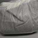 Turquoize Non Slip Shaggy Chenille Microfibers Bathroom Rug Bath Room Mat Extra Long Bath Rug 47 x 17 Kitchen Rugs and Mats, Super Water Absorbent & Soft Washable Bath Rug for Bathroom, Ivory