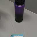 [2-IN-1 LID] Insulated Water Bottle with Silicone Boot (36hrs Cold/18hrs Hot) - DIY Stickers, Leakproof, BPA Free, 24 oz (Purple-Black)