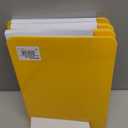 Officemate Recycled Plastic Clipboard, Letter Size, Yellow, Pack of 6 (83082)