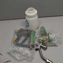 DUSICHIN Pressure Washer Foam Cannon Dual Connector Shift Valve, Car Wash Foam Cannon Kit 1/4 Inch Quick Connector 5 Pressure Washer Nozzle Tips Build-in Design Work with A Pressure Washer DUS2703