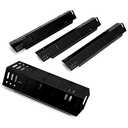 Criditpid Grill Heat Plate Replacement for Dyna-Glo DGH450CRP, Porcelain Steel Heat Shield for Dyna-Glo 4 Burner Grill, 4 Pack