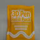 Toy Tree 300 Piece 3D Pen Refill Pack | Compatible with The 3Doodler Start+ Only | 10 Vibrant Colors of Safe Low Temperature PCL Filament 2.5mm Thick | Not Compatible with Other 3D Pens (Original)