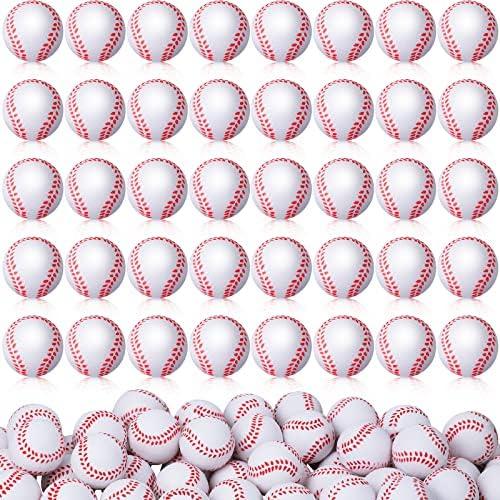 Lewtemi 100 Pieces Mini Stress Balls 1.57 Inch Sports Stress Balls Baseball Stress Ball Mini Baseball Themed Gifts for Sports Game Party Favors, School Carnival Reward, Bag Fillers, Anxiety Relief Pack Of 2 Lewtemi 100 Pieces Mini Stress Balls 1.57 Inch Sports Stress Balls Baseball Stress Ball Mini Baseball Themed Gifts for Sports Game Party Favors, School Carnival Reward, Bag Fillers, Anxiety Relief Pack Of 2