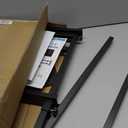 Floor Poster Board Stand, Double-Sided for Board & Foam Sign, Adjustable Metal Sign Holder, Height Up to 82Inches Poster Stand for Display Pedestal Sign Stand (2 Pack Poster Stand)