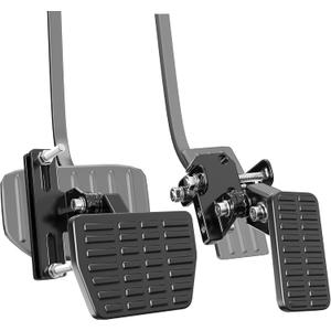 Gas and Brake Pedal Extenders for Short Drivers People Driving Cars, Go Kart, Ride on Toys,Adjustable Length and Angle Auto Vehicles Brake and Accelerator Pedals