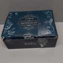 BARE BARREL Mixology Bartender Kit Bar Set | 14-Piece Cocktail Shaker Set | Martini Barware Mixing Tools for Home Bartending | 35 Recipe Cards | Gift Set (24oz Cobbler Shaker, Silver/Black)