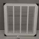 16 x 16 Inch Return Air Vent Cover for Wall Ceiling,Steel AC Return Air Filter Grille Fits Duct Opening 16 x 16, HVAC Vent Cover Grill,Holds 1" Air Filter