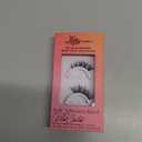 Lilly Lashes Self Adhesive Eyelashes (Half Lashes), No Lash Glue Needed, Body Heat Activated Press on Lashes, Reusable Self Adhesive Eyelashes Up to 5x, Easy to Apply & Remove (WildChild)