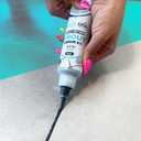PentaUSA Tile Grout Repair Kit - Black Premixed Acrylic Sanded Grout Filler for Bathroom, Shower, and Kitchen Tile Repair, Water-Resistant Tube with Applicator, Fills Cracks and Gaps, (8.8oz / 250g)