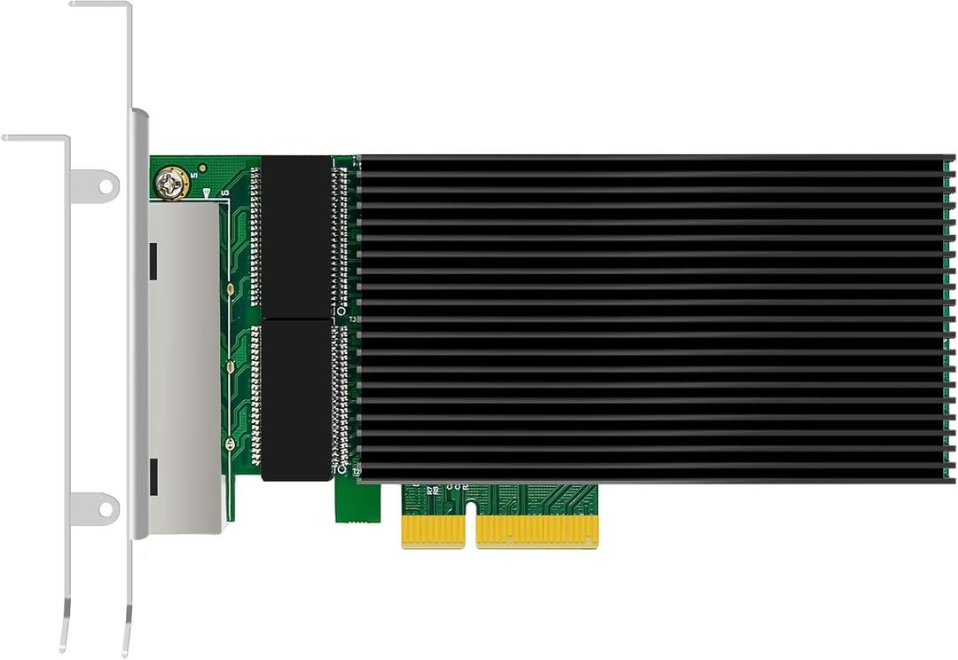 GLOTRENDS ST7419 4-Port 2.5G RJ45 Network Card with I226-V Controller