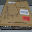 Lighted Makeup Mirror Hollywood Mirror Vanity Mirror with Lights, Touch Control Design 3 Colors Dimable LED Bulbs, Detachable 10X Magnification, 360Rotation, (White) 12" L x 14" W