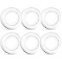 Tap Light 6 Pack Portable LED Puck Touch Night Lights - Battery Operated Under Cabinet Lighting for Kitchen, Closet, Classroom, Indoor & Outdoor