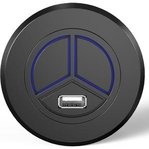 Recliner Switch with USB, 2 Button 5 Pin Round Hand Control Handset Replacement for Ashley Okin Limoss Lane Ashley KDPT(KAIDI) Stand Lift Chair Power Recliner Sofa