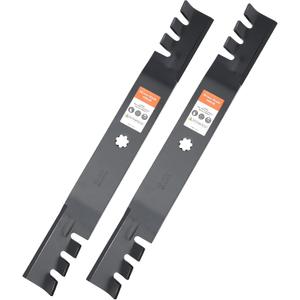 Grasscool S100 42 inch Mower Mulching Blades Replace John D-eere GY20850 for D130 D105 D110 D100 D125 E100 LA125 LA115 LA105 42'' Deck Lawn Tractor Riding GX22151
