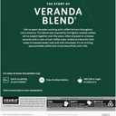 Starbucks K-Cup Coffee Pods, Starbucks Blonde Roast Hot or Iced Coffee, Veranda Blend, 22 Keurig Pods