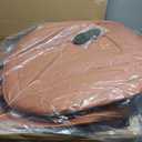 FLORICH Seat Covers, Leather Car Seat Covers Front Seats, Automotive Seat Covers Waterproof Car Seat Cushion Orange Seat Cover Protector Universal Fit for Most Cars Trucks SUVs