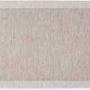 Martha Stewart Mira Modern Heathered Anti-Fatigue Air-Infused Kitchen Mat, Coffee Brown, 19.6"x39"