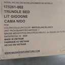 Max & Lily Bunk Bed, Twin-Over-Full Wood Bed Frame For Kids With Trundle, White