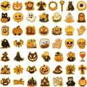 200 Pcs Halloween Stickers, Halloween Vinyl Stickers for Kids & Adults, Holiday Party Favors, Crafts & Gifts