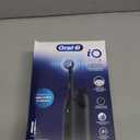Oral-B iO Simple Clean Rechargeable Electric Powered Toothbrush, Night Black with 1 Gentle Care Brush Head and 1 Black Travel Case - Automatic Pressure Sensor to Protect Gums - 3 Modes - 2 Min Timer