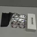 REAVEE Oversized Square Reading Glasses Oprah Style for Women, Blue Light Blocking Large Frame Computer Readers Spring Hinge Color: Flower/Blue/Green