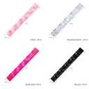 4-Color Acrylic Crystal Pen Holder Nail art painting pen holder Brush Organizer for Nail Art, Gel Polish & Desk Accessories 360° Rotating Display Stand (Pink/Red/black/Clear)