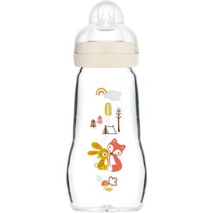 MAM Feel Good Glass Bottle (260 ml, Unisex)